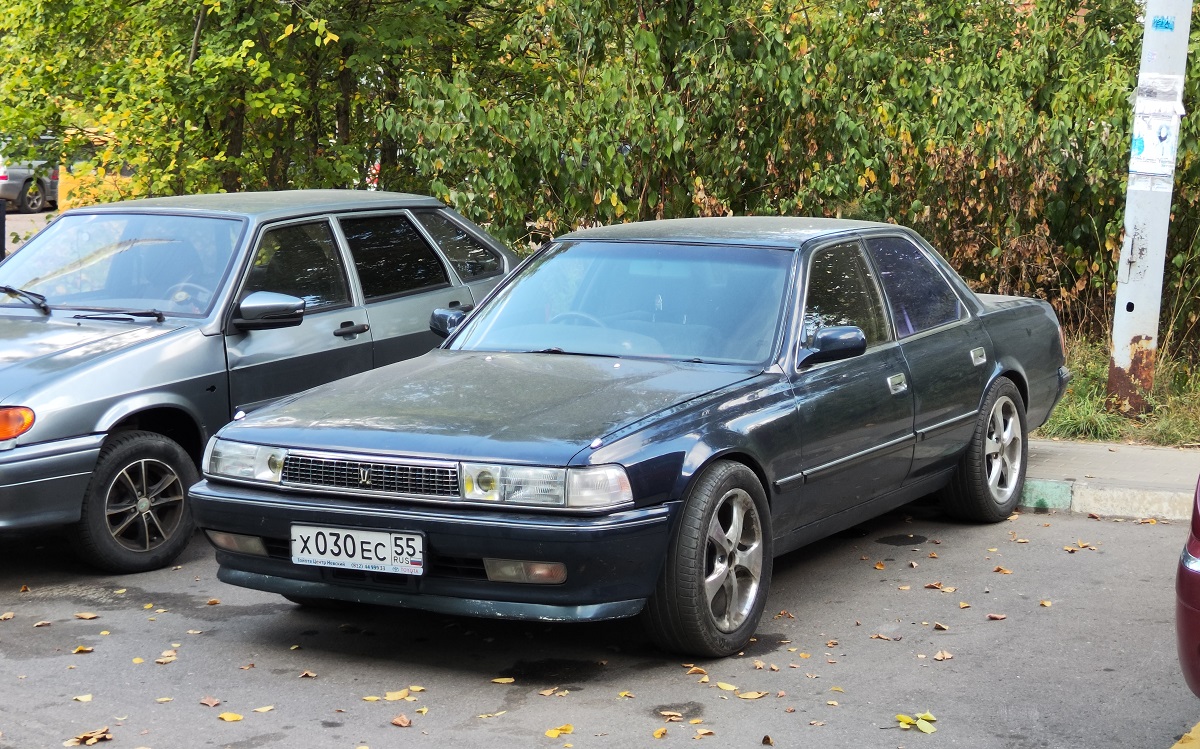 Омская область, № Х 030 ЕС 55 — Toyota Cresta (X80) '88-92