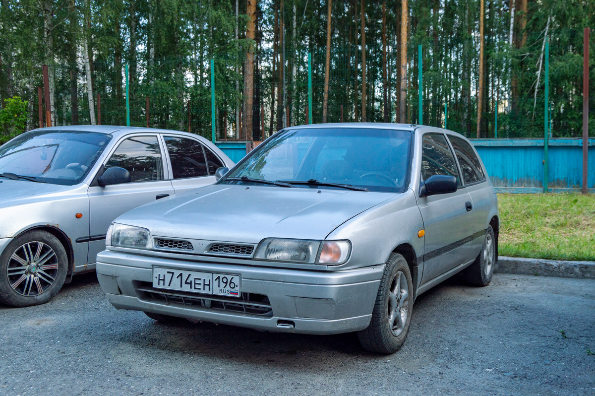 Свердловская область, № Н 714 ЕН 196 — Nissan Sunny (N14) '91-95