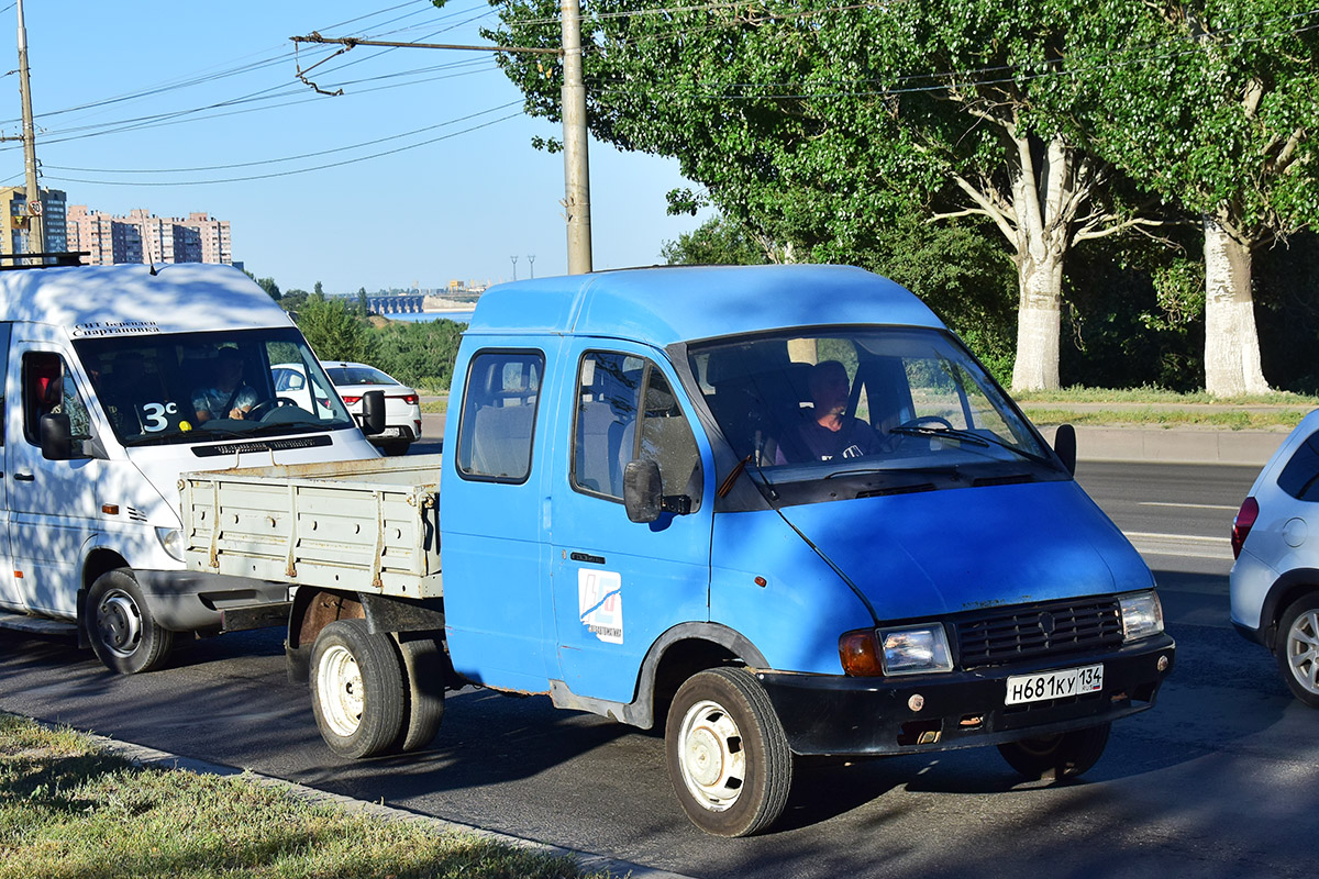 Волгоградская область, № Н 681 КУ 134 — ГАЗ-33023 ГАЗель '95-03