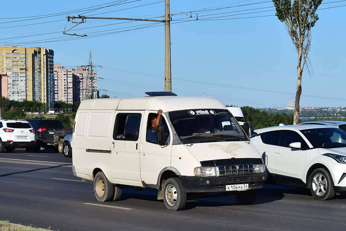 Волгоградская область, № К 106 МА 34 — ГАЗ-2705 ГАЗель '95-03