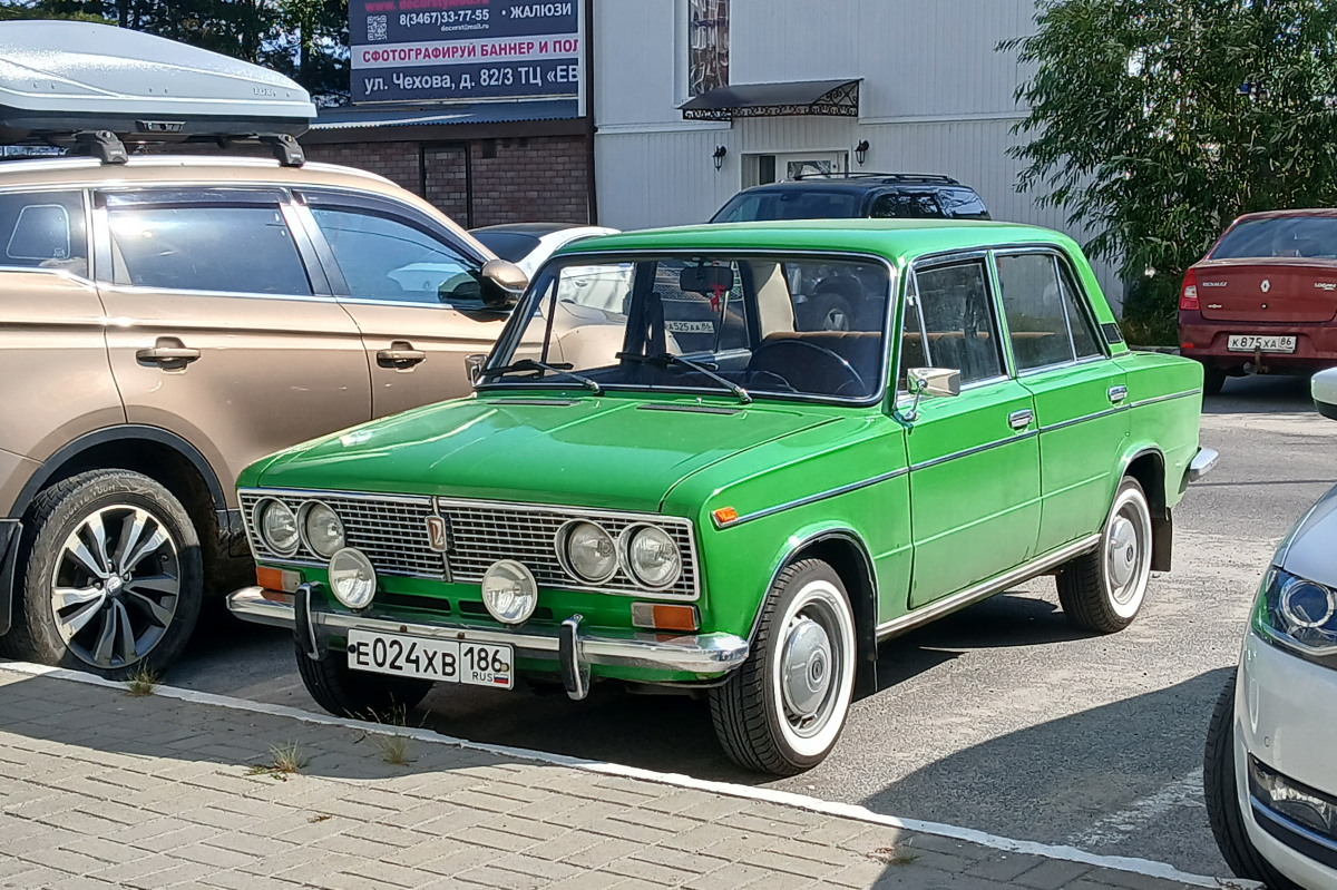 Ханты-Мансийский автоном.округ, № Е 024 ХВ 186 — ВАЗ-2103 '72-84