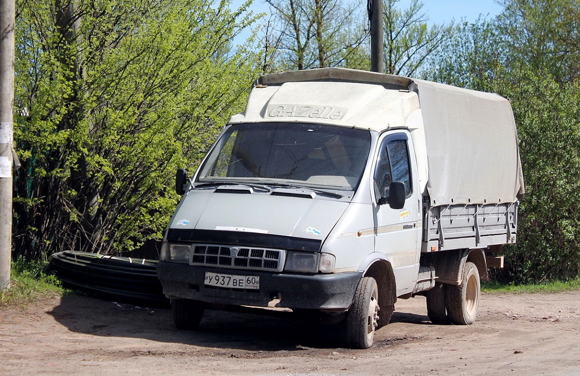 Псковская область, № У 937 ВЕ 60 — ГАЗ-33021 ГАЗель '94-03