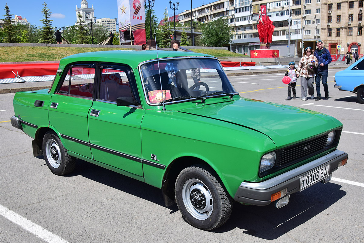 Волгоградская область, № Т 0303 ВД — Москвич-2140-117 (2140SL) '80-88; Волгоградская область — День Победы 9 мая 2024