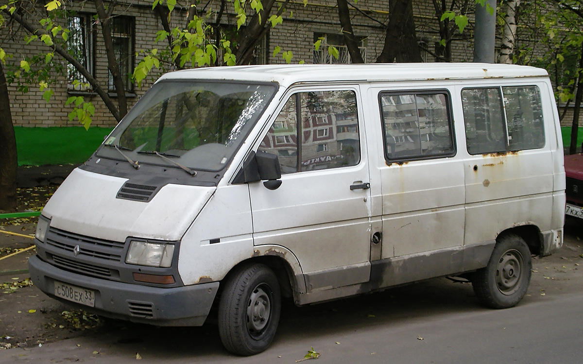 Владимирская область, № С 508 ЕХ 33 — Renault Trafic (1G) Restyle '89-01