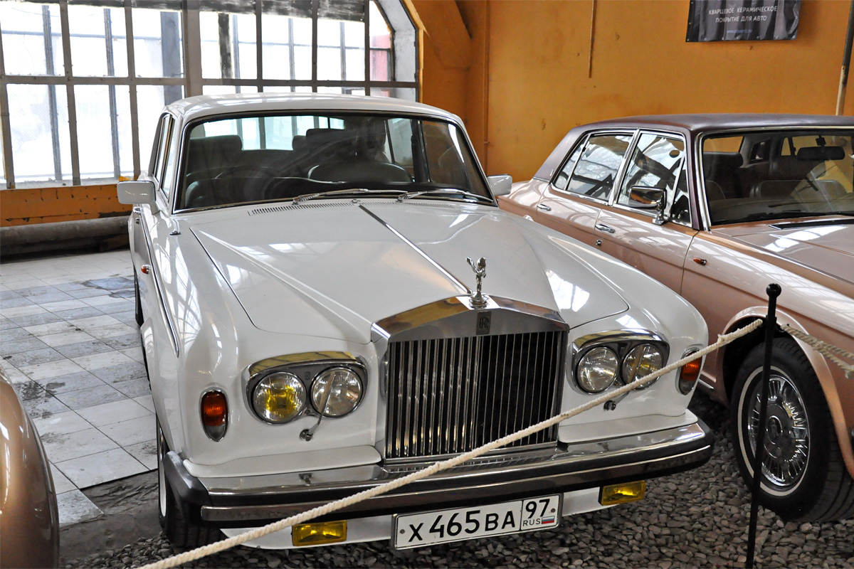 Москва, № Х 465 ВА 97 — Rolls-Royce Silver Shadow II '77-80