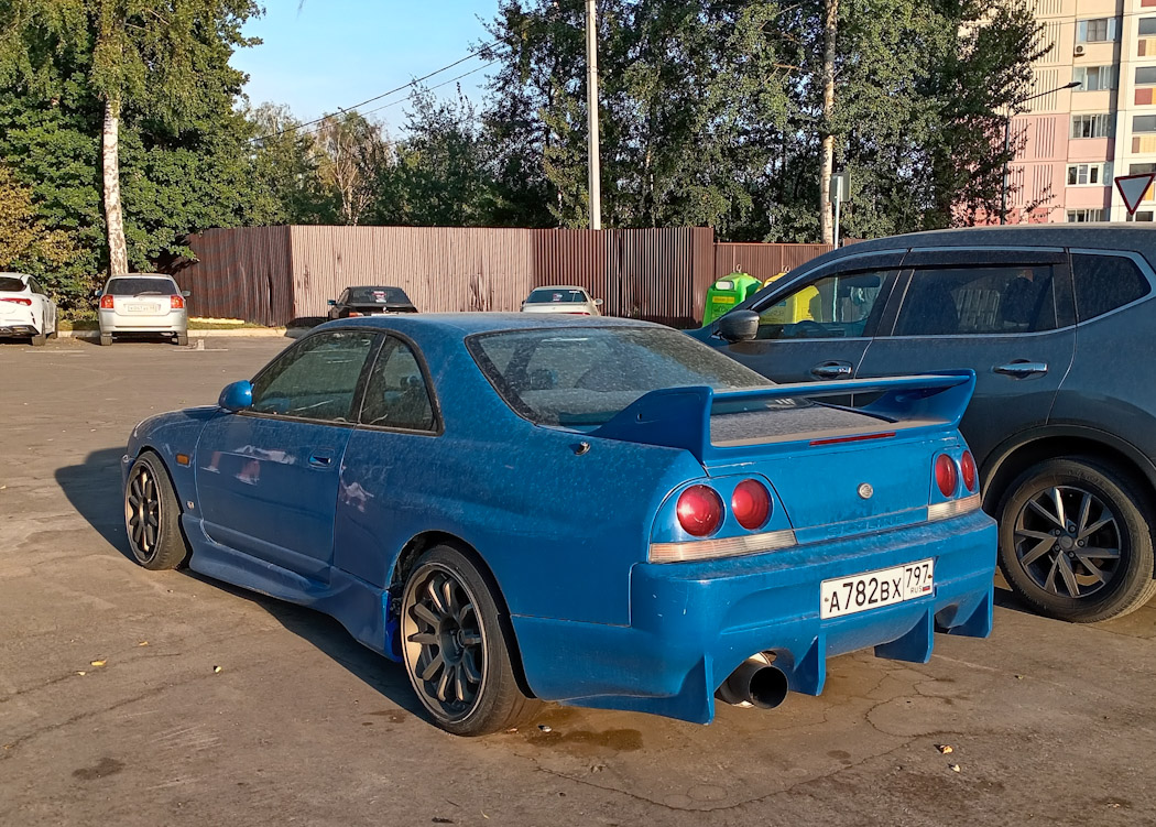 Москва, № А 782 ВХ 797 — Nissan Skyline (R33) '93-98
