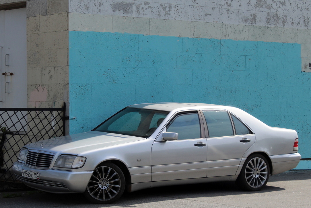 Московская область, № Х 984 ОХ 790 — Mercedes-Benz (W140) '91-98