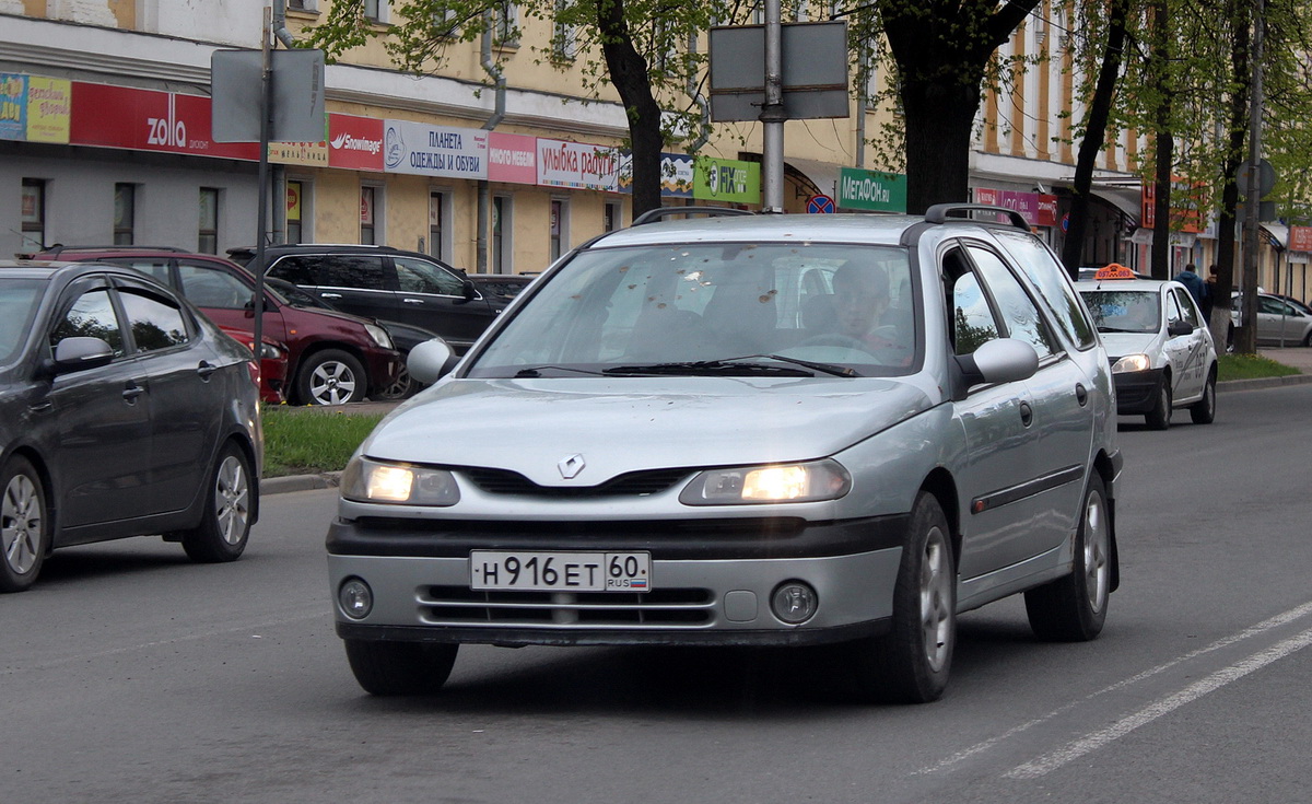 Псковская область, № Н 916 ЕТ 60 — Renault Laguna (X56) '93-01