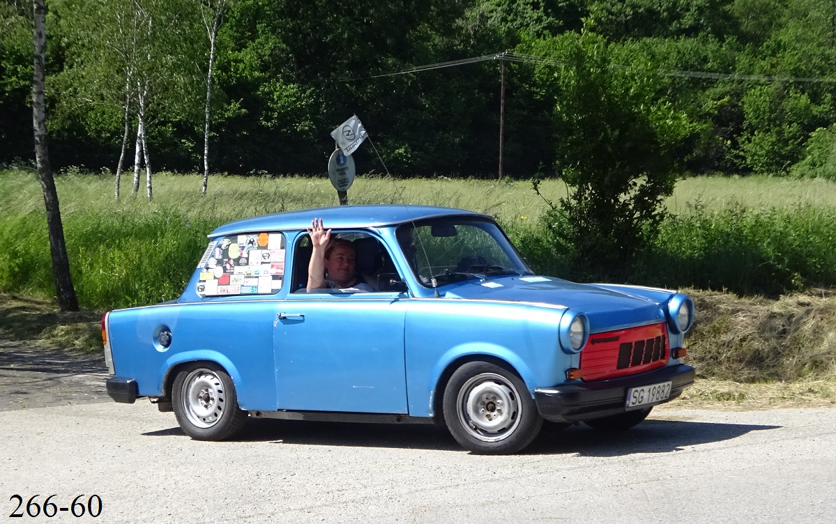 Польша, № SG 19882 — Trabant 1.1 (P601) '89-91; Венгрия — XIII. EMTC Trabant-Wartburg és NDK jármű találkozó