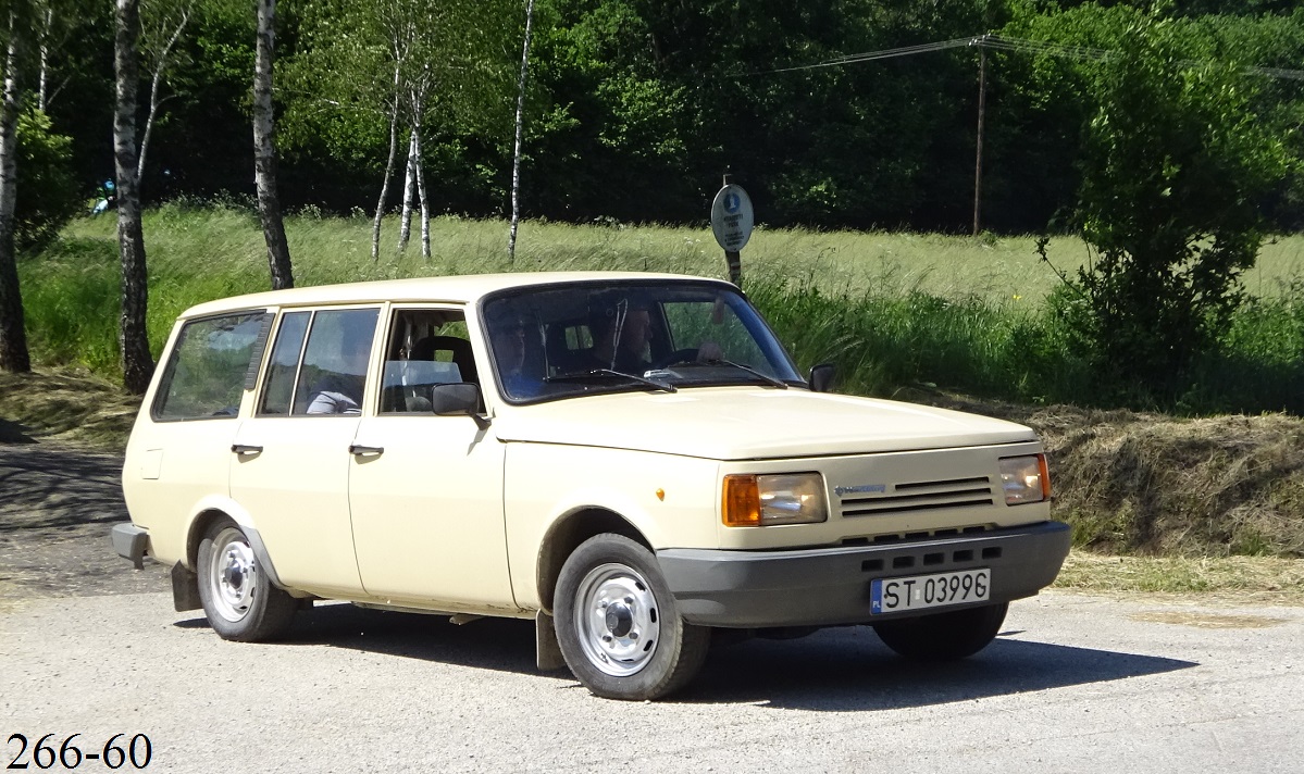 Польша, № ST 0399G — Wartburg 1.3 '88-91; Венгрия — XIII. EMTC Trabant-Wartburg és NDK jármű találkozó