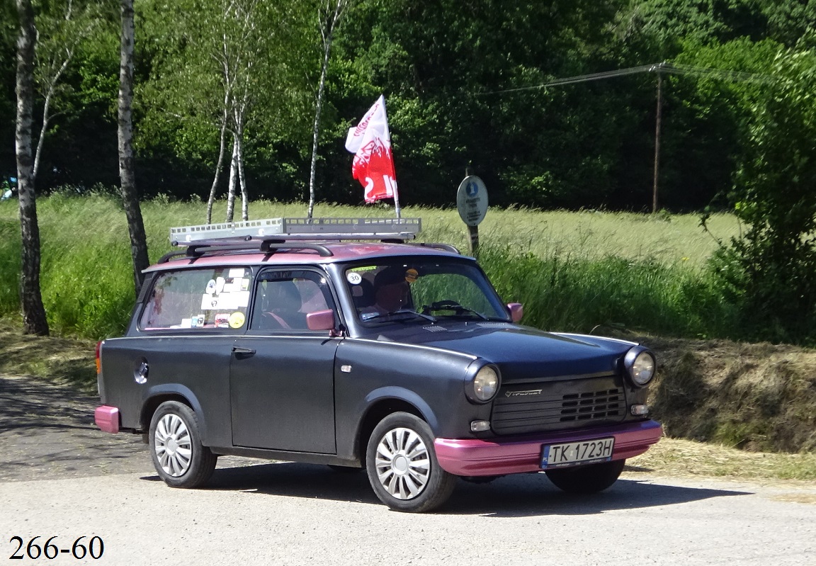 Польша, № TK 1723H — Trabant 1.1 (P601) '89-91; Венгрия — XIII. EMTC Trabant-Wartburg és NDK jármű találkozó