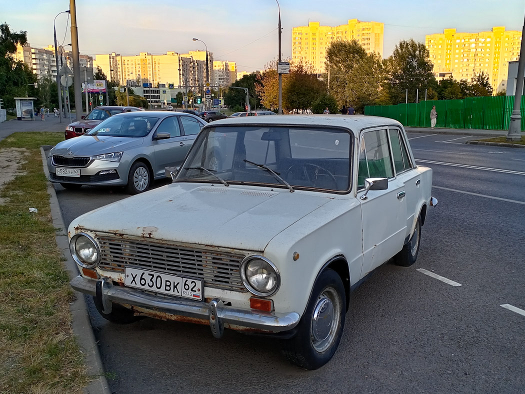 Москва, № Х 630 ВК 62 — ВАЗ-2101 '70-83; Рязанская область — Вне региона