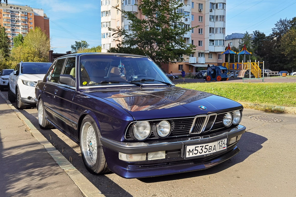 Москва, № М 535 ВА 134 — BMW 5 Series (E28) '82-88; Волгоградская область — Вне региона