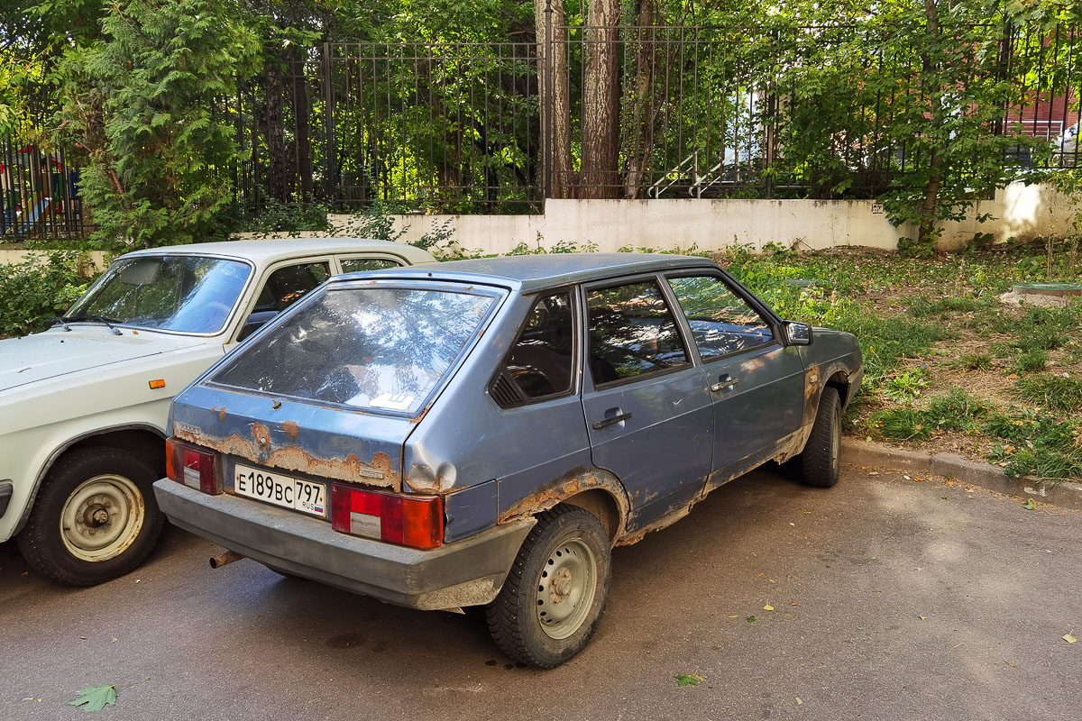 Москва, № Е 189 ВС 797 — ВАЗ-2109 '87-93