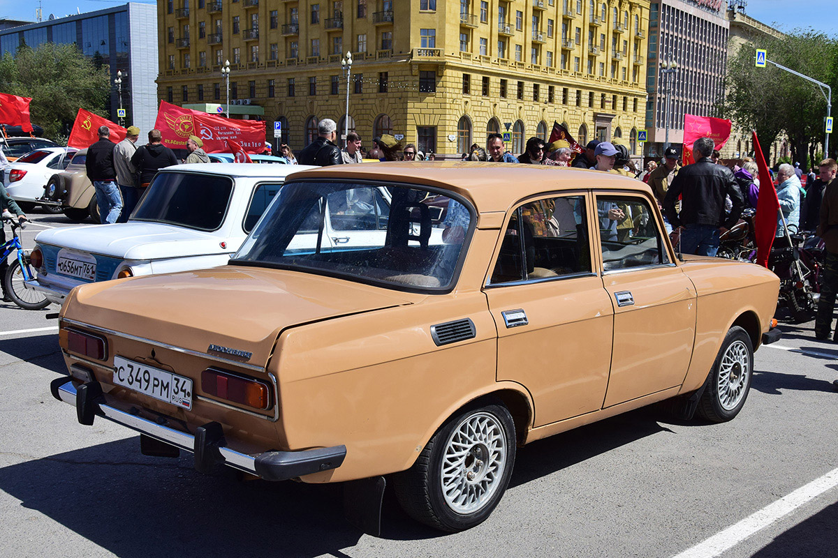 Волгоградская область, № С 349 РМ 34 — Москвич-2140 '76-88; Волгоградская область — День Победы 9 мая 2024