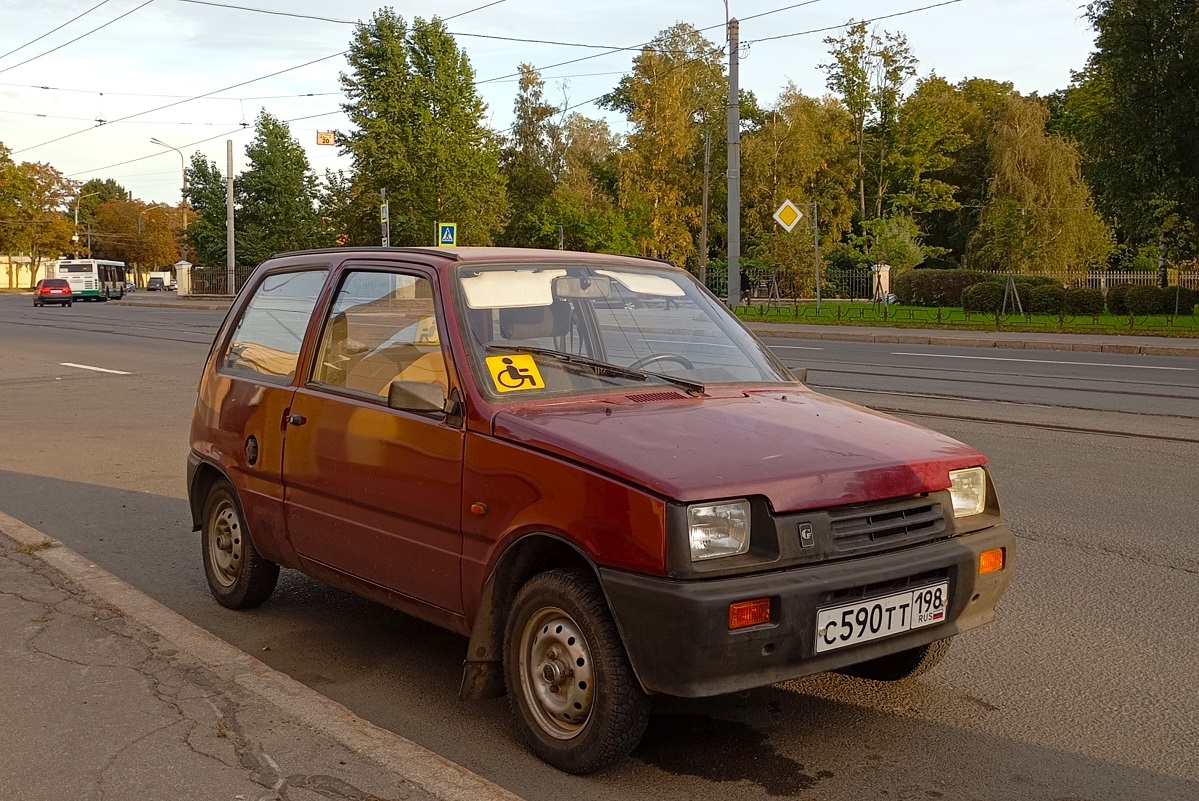 Санкт-Петербург, № С 590 ТТ 198 — ВАЗ-1111 Ока (СеАЗ) '95-08