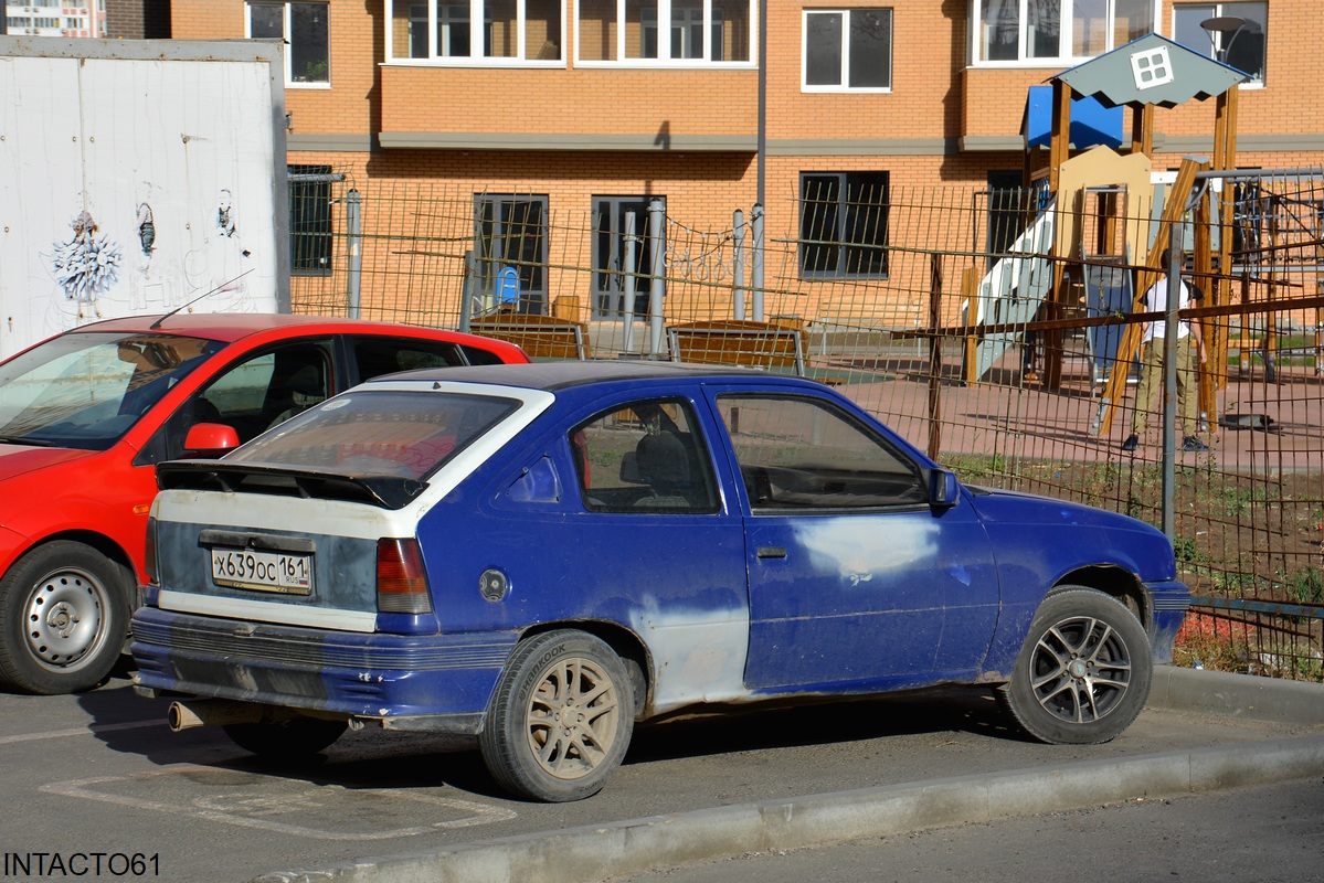 Ростовская область, № Х 639 ОС 161 — Opel Kadett (E) '84-95