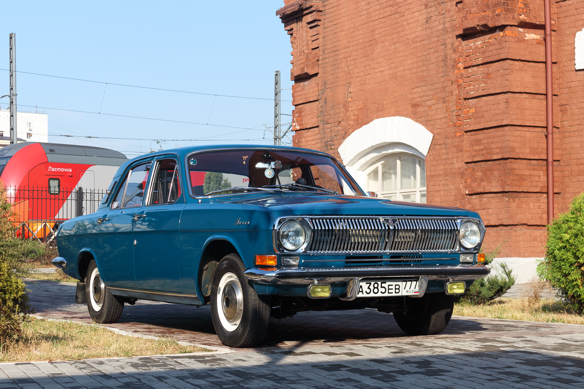 Москва, № А 385 ЕВ 777 — ГАЗ-24 Волга '68-86; Москва — Выставка "Машиностроение. Взгляд в историю" — 2024