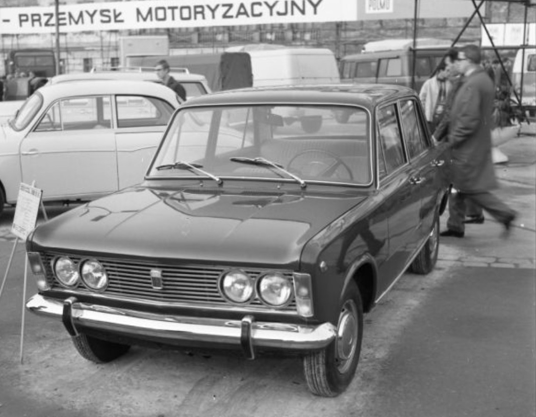 Польша, № (PL) U/N 0005 — Polski FIAT 125p (FSO 125p) '67-91; Польша — Старые фотографии