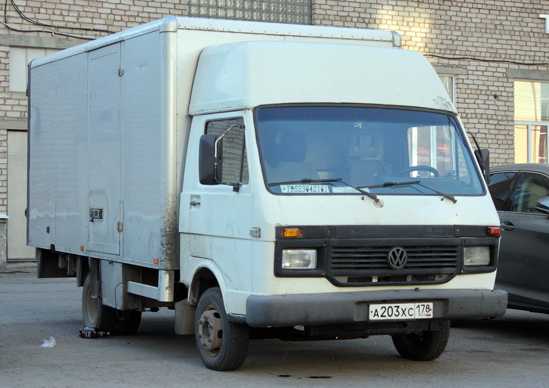 Псковская область, № А 203 ХС 178 — Volkswagen LT '75-96