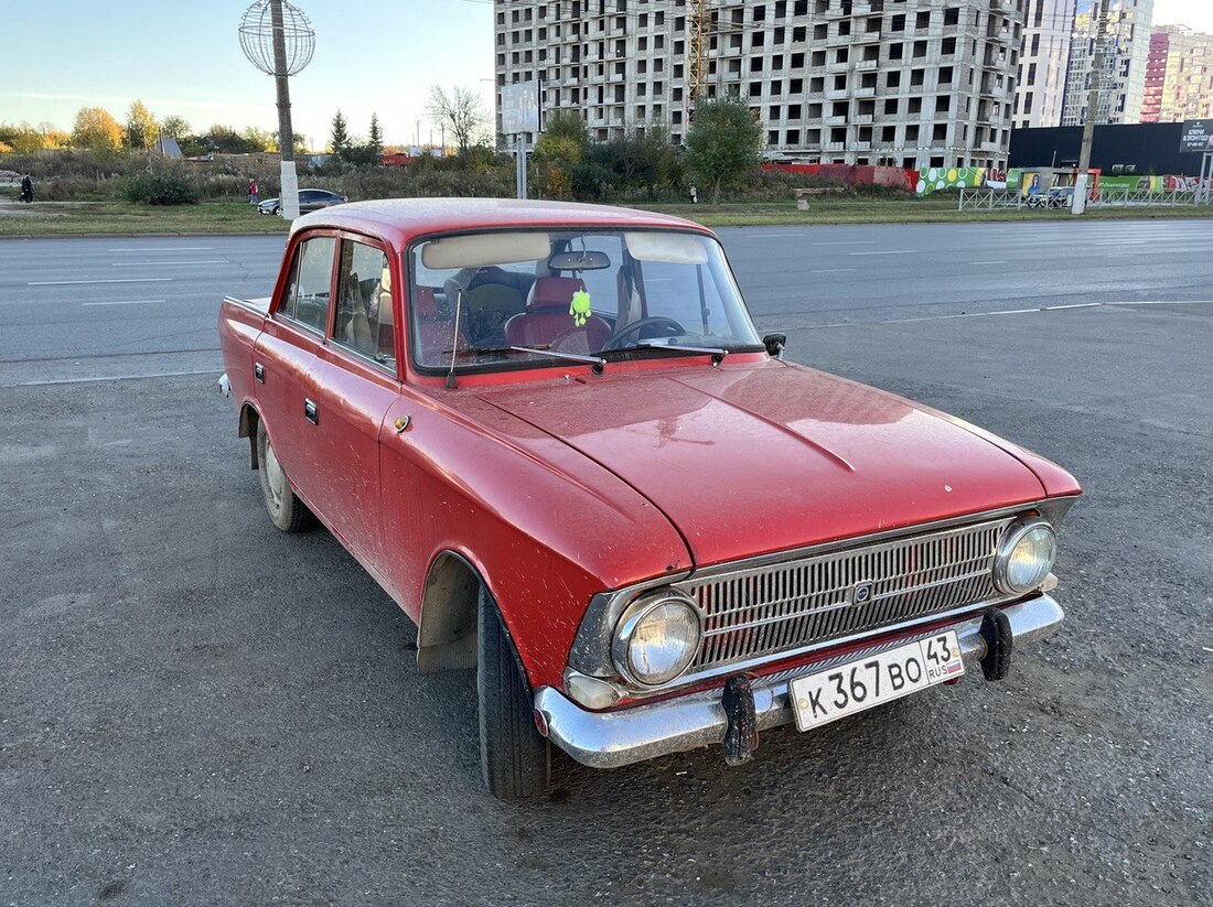 Удмуртия, № К 367 ВО 43 — Москвич-412ИЭ-028 (Иж) '82-01