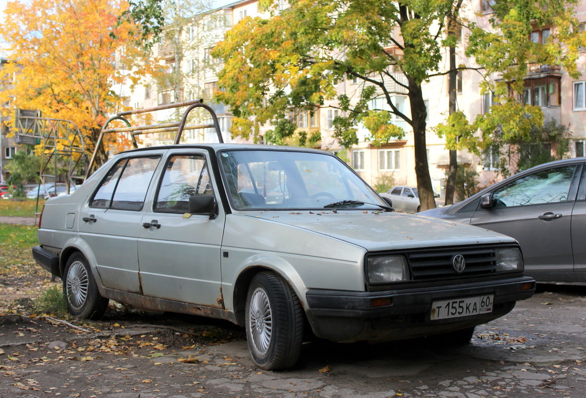 Псковская область, № Т 155 КА 60 — Volkswagen Jetta Mk2 (Typ 16) '84-92