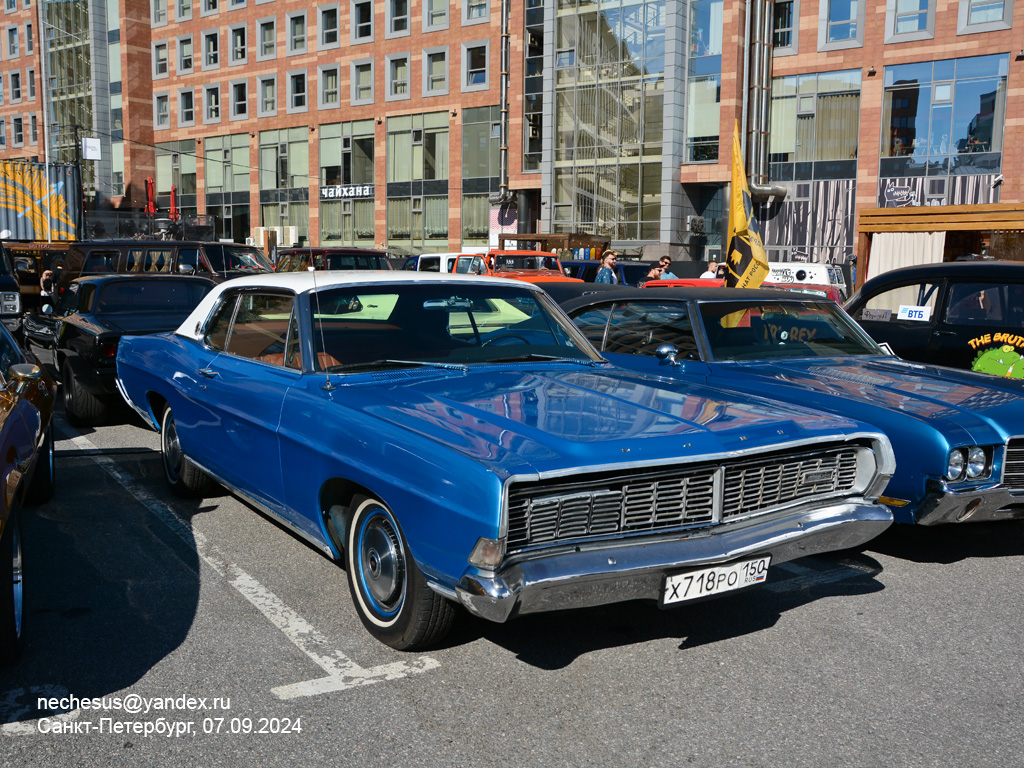 Московская область, № Х 718 РО 150 — Ford LTD (1G) '65-68; Санкт-Петербург — Выставка классических и кастомных автомобилей и мотоциклов "Original Meet 2024"