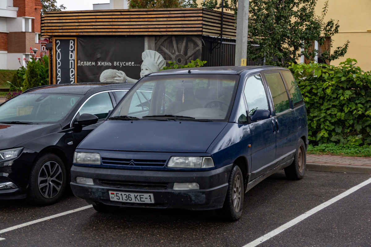 Брестская область, № 5136 KE-1 — Citroën Evasion '94-02