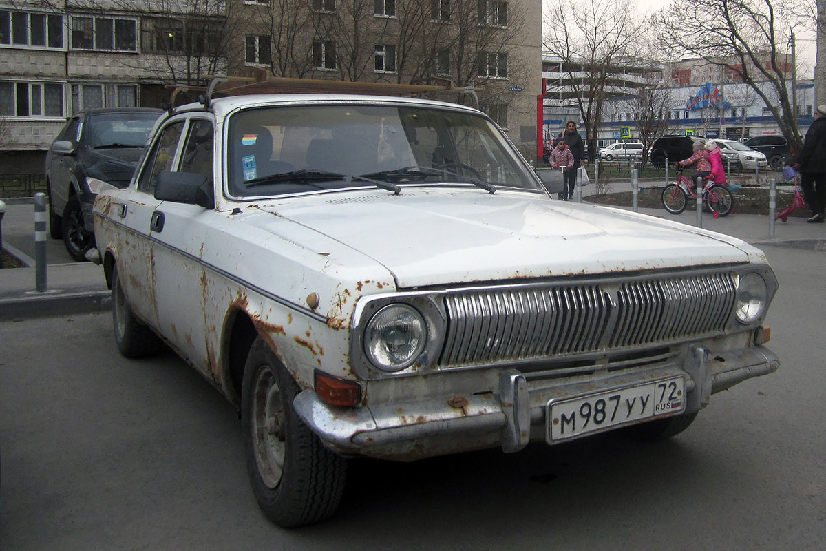 Тюменская область, № М 987 УУ 72 — ГАЗ-24-01 Волга '70-86