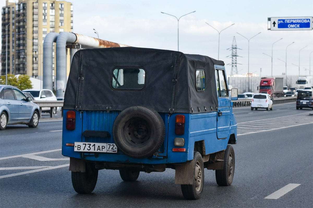 Тюменская область, № В 731 АР 72 — ЛуАЗ-969М '79-96