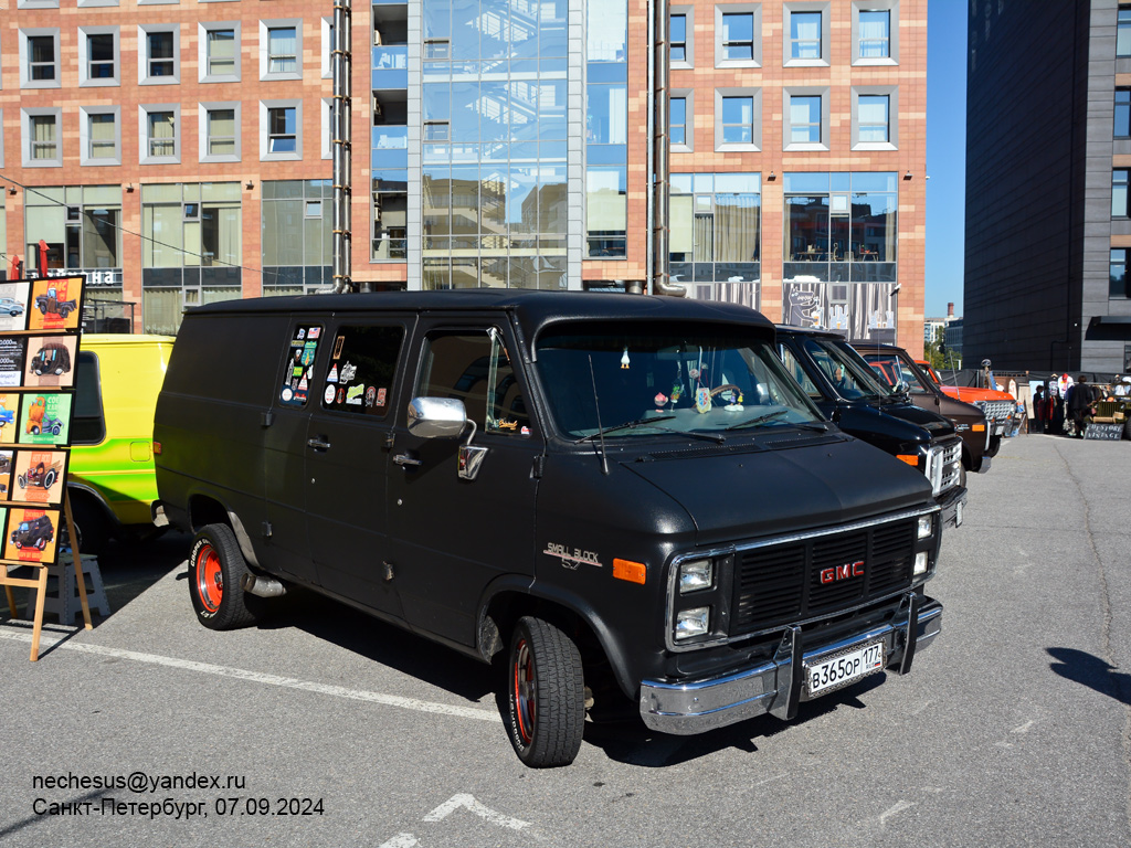 Москва, № В 365 ОР 177 — Chevrolet Van (3G) '71-96; Санкт-Петербург — Выставка классических и кастомных автомобилей и мотоциклов "Original Meet 2024"