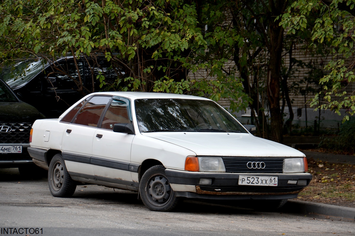 Ростовская область, № Р 523 ХХ 61 — Audi 100 (C3) '82-91