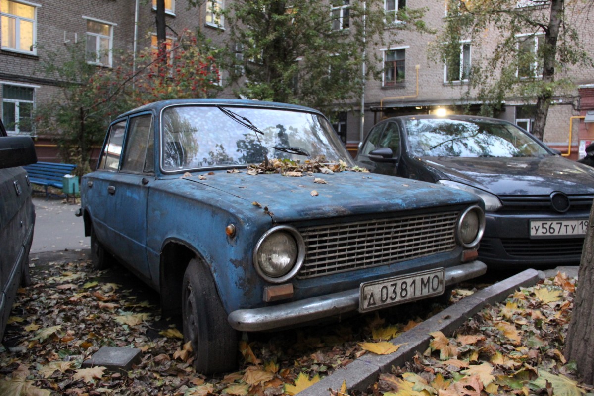 Москва, № Д 0381 МО — ВАЗ-2101 '70-83