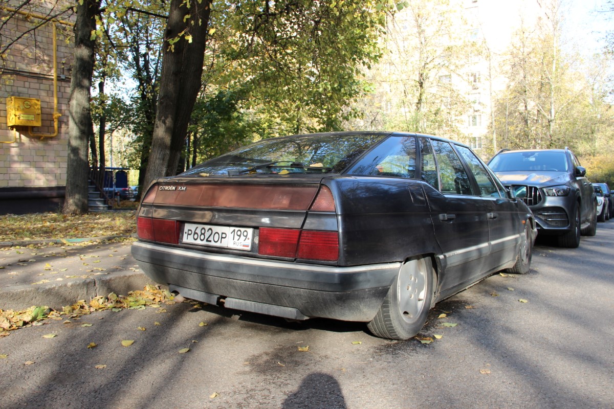 Москва, № Р 682 ОР 199 — Citroën XM '89-00