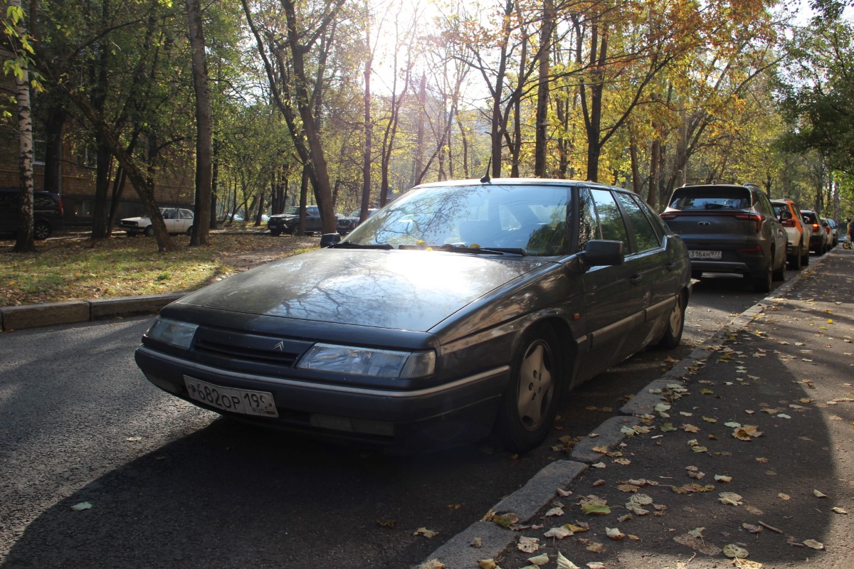 Москва, № Р 682 ОР 199 — Citroën XM '89-00