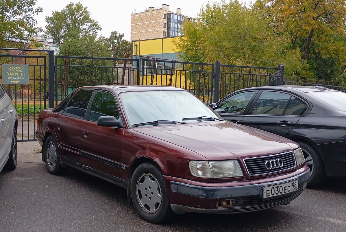 Санкт-Петербург, № Е 030 ЕС 98 — Audi 100 (C4) '90-94