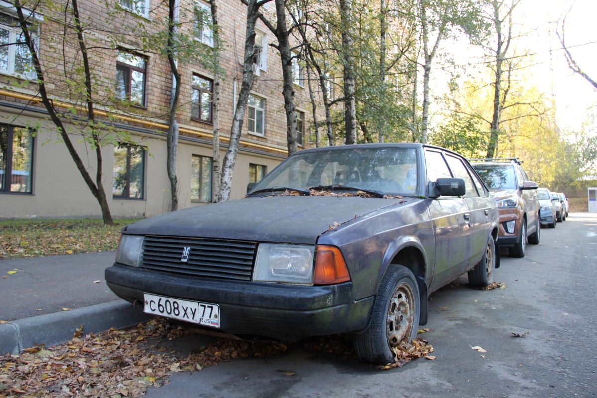 Москва, № С 608 ХУ 77 — Москвич-2141 '86-98