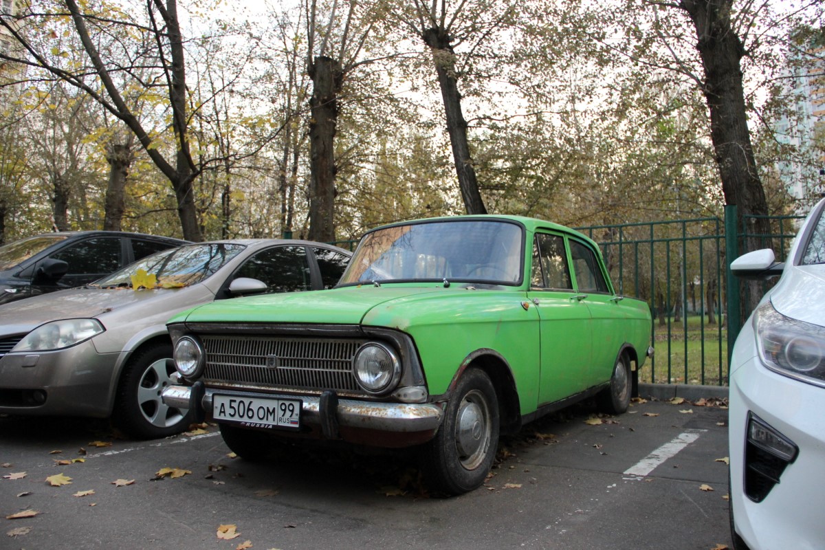 Москва, № А 506 ОМ 99 — Москвич-412ИЭ (Иж) '70-82