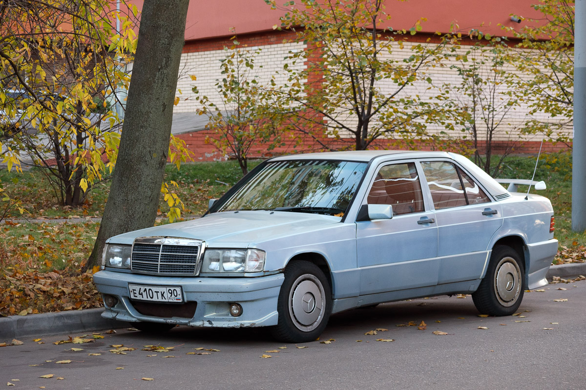 Московская область, № Е 410 ТК 90 — Mercedes-Benz 190 (W201) '82-93