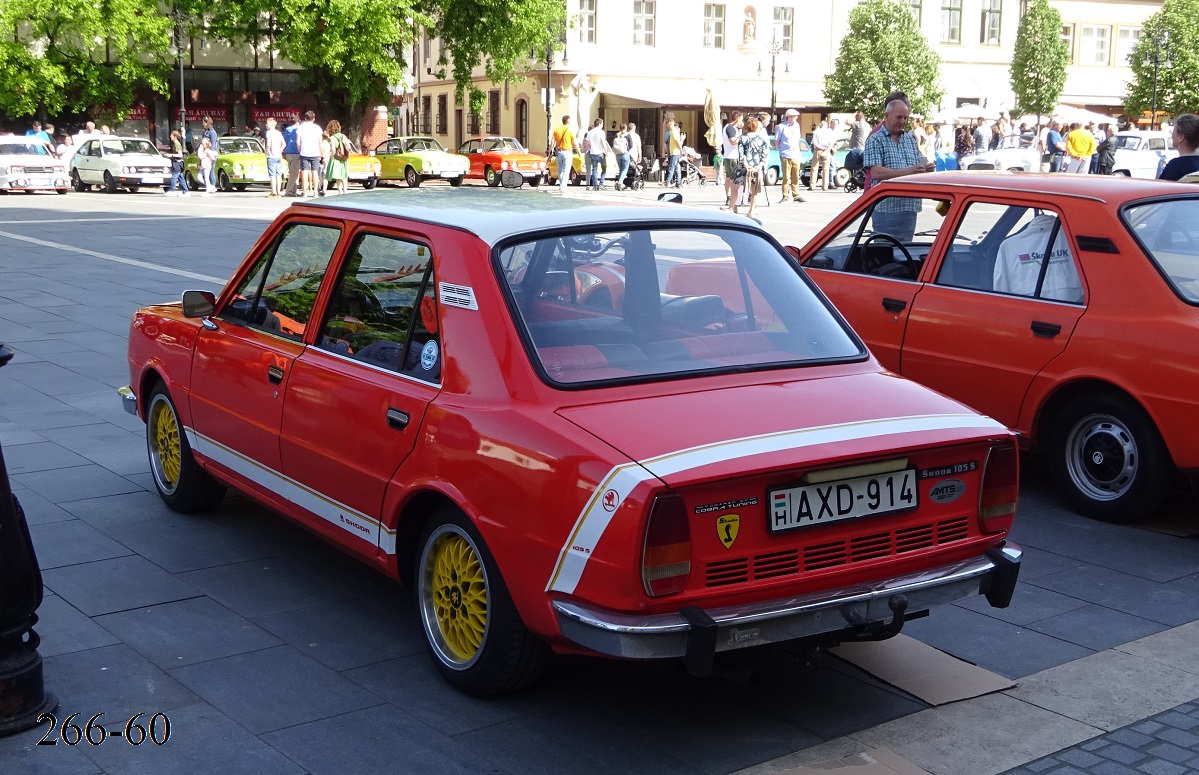 Венгрия, № AXD-914 — Škoda 105/120/125 '76-90; Венгрия — 19. Egri Škoda Találkozó