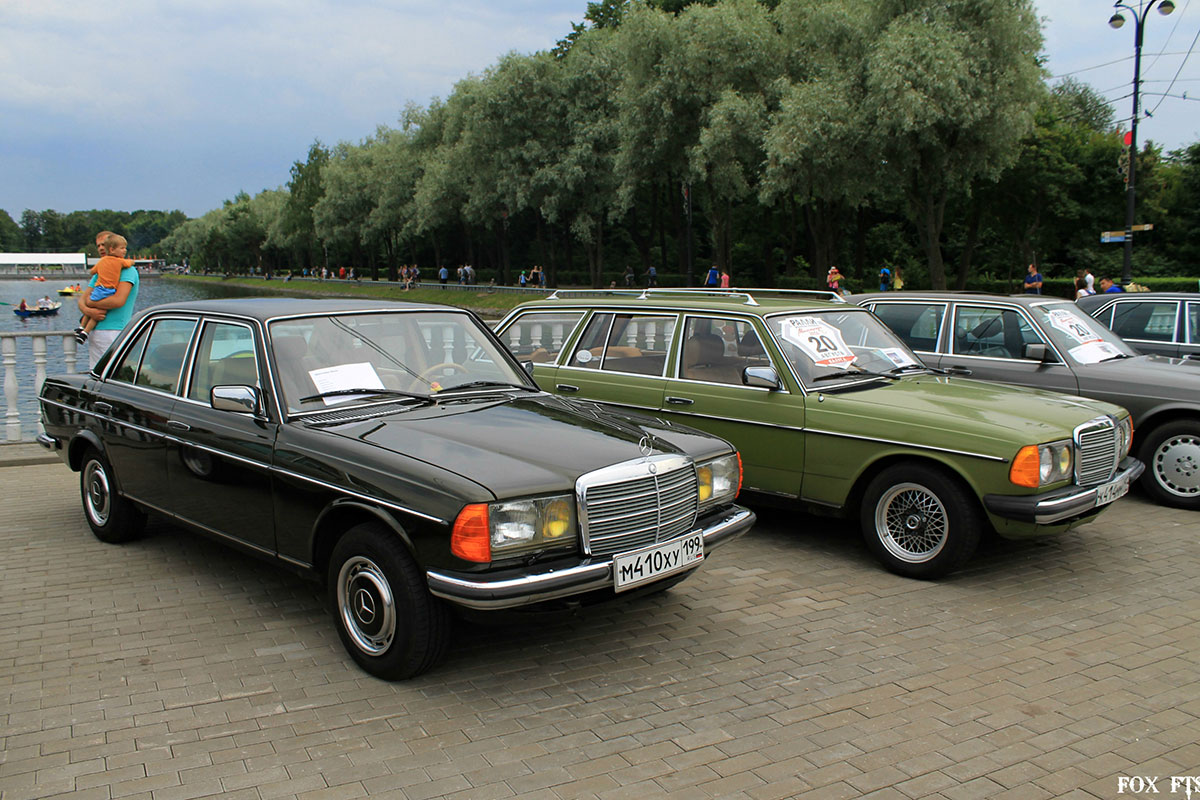 Москва, № М 410 ХУ 199 — Mercedes-Benz (W123) '76-86