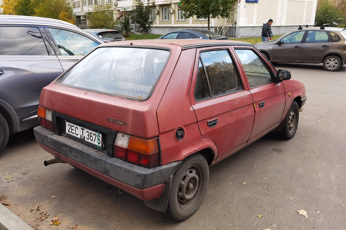 Витебская область, № 2ЕС Т 3676 — Škoda Favorit (Type 781) '87-91