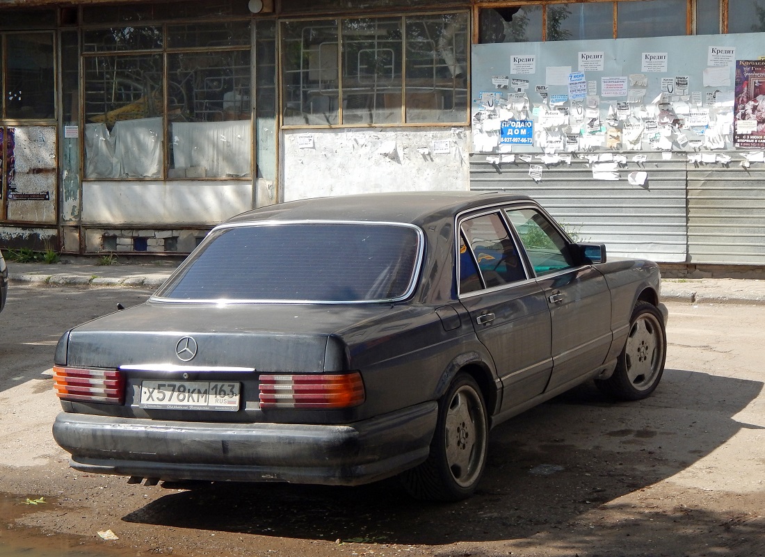 Самарская область, № Х 578 КМ 163 — Mercedes-Benz (W126) '79-91