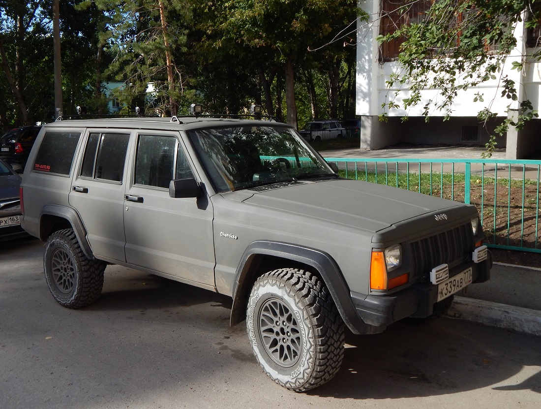 Самарская область, № К 339 АВ 777 — Jeep Cherokee (XJ) '84-01