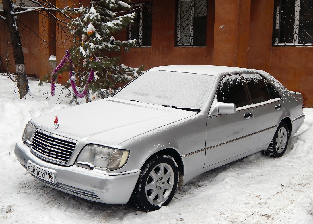 Татарстан, № В 681 СХ 716 — Mercedes-Benz (W140) '91-98