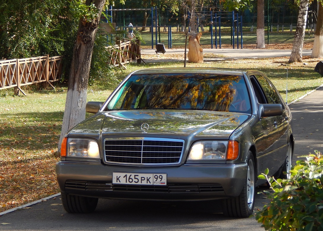 Москва, № К 165 РК 99 — Mercedes-Benz (W140) '91-98; Самарская область — Закрытие ретро-сезона 30 сентября 2023 г.