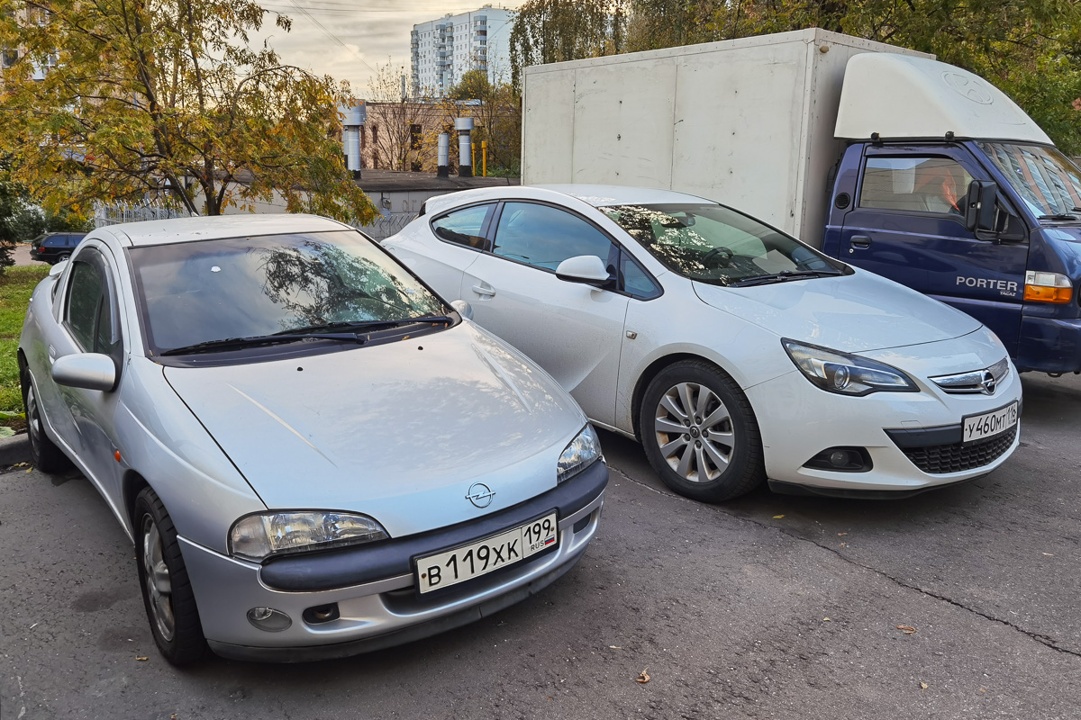 Москва, № В 119 ХК 199 — Opel Tigra '94-00