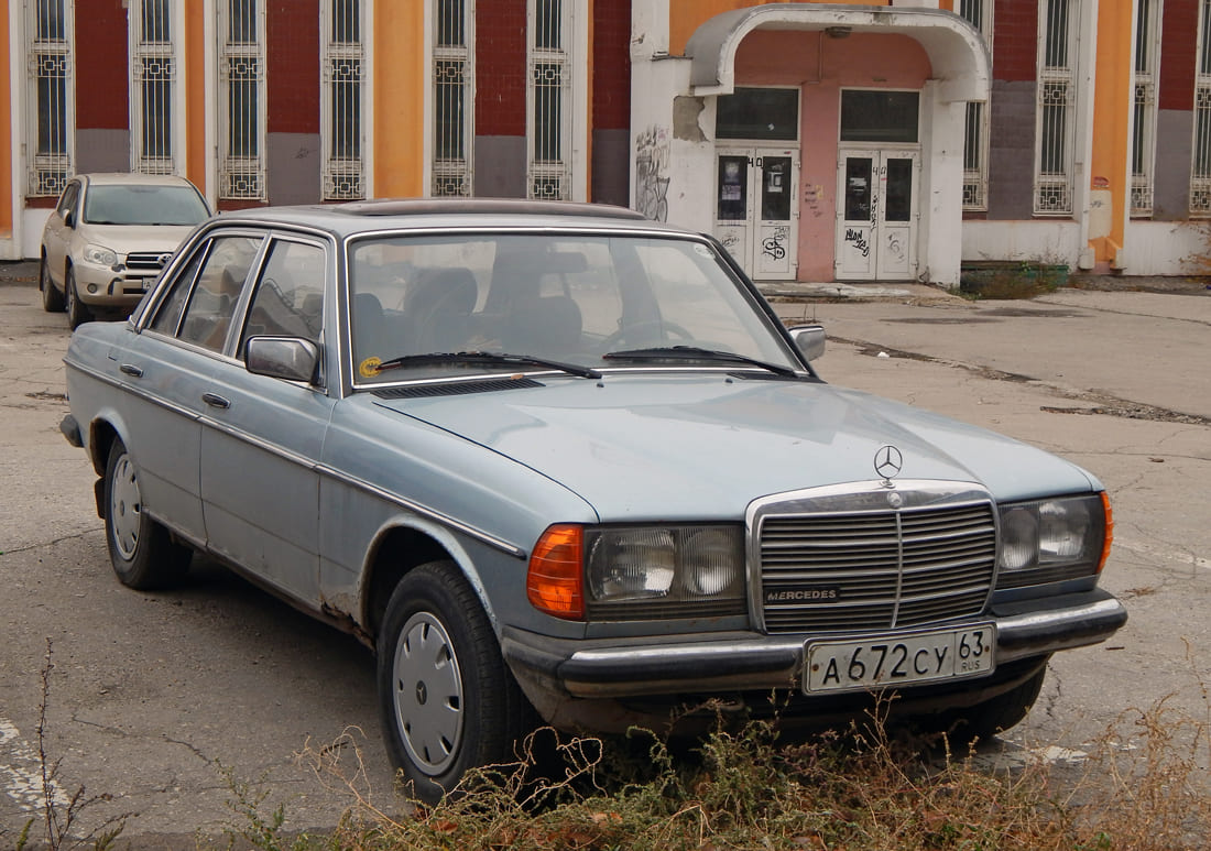 Самарская область, № А 672 СУ 63 — Mercedes-Benz (W123) '76-86