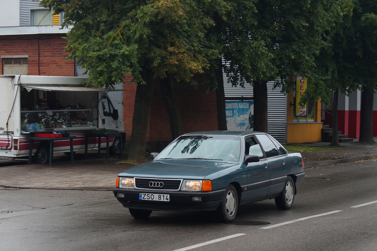 Литва, № ZSO 814 — Audi 100 (C3) '82-91