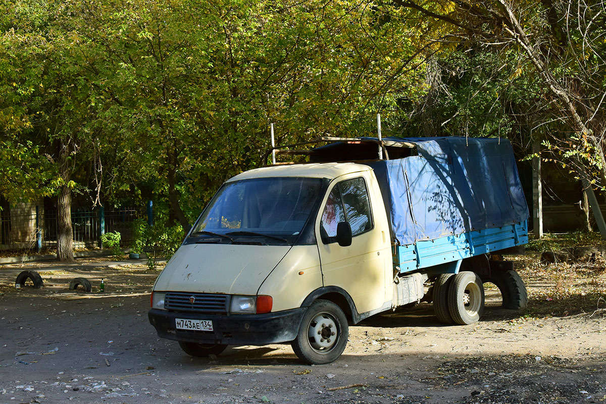 Волгоградская область, № М 743 АЕ 134 — ГАЗ-33021 ГАЗель '94-03